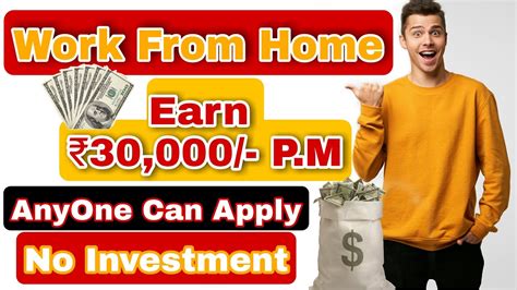 Work From Home Jobs Best Home Based Work Good Income Part Time