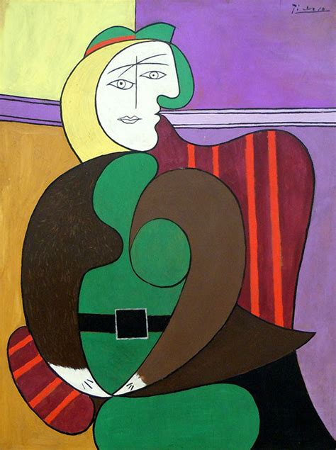 Examining one of the legendary artist's most famous works. Pablo Picasso - The Red Armchair - Ünlü Ressamların Tabloları