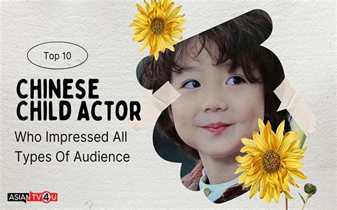 Top 10 Chinese Child Actor Who Impressed All Types Of Audience Asiantv4u