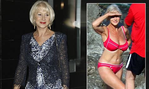 Helen Mirren Bikini Photo Will Haunt Me For The Rest Of My Life Daily Mail Online