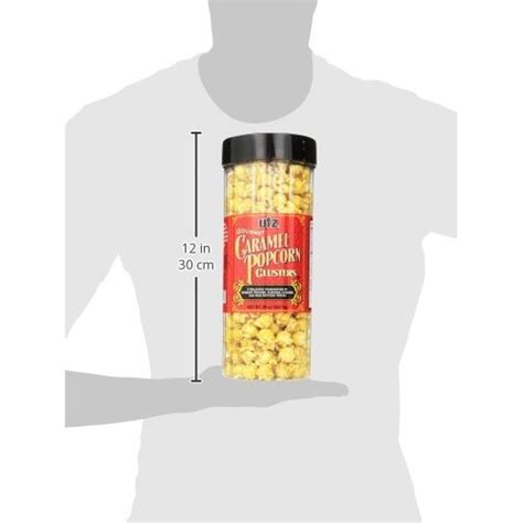 Utz Gourmet Popcorn Clusters Caramel Nut Clusters 19 Oz