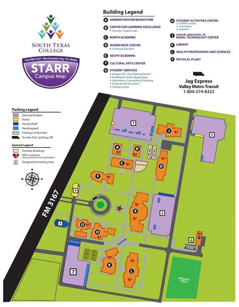 South Texas College Mid Valley Campus Map Printable Maps