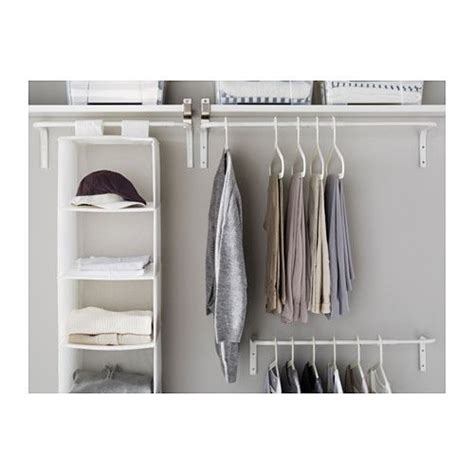 The fact that the mulig bar mounts to your wall means that you can turn any wall (you know, as long as you make sure it can hold the weight of your wardrobe) or nook into a closet, place it as high up as. 330 best IKEA SKUBB images on Pinterest | Bedroom ...