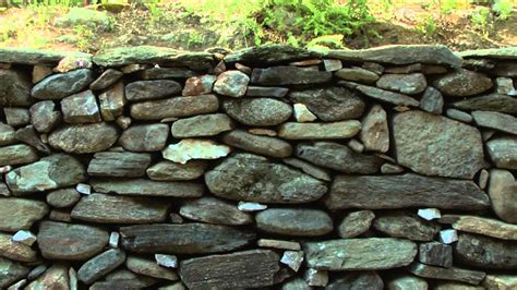 Oldways Building Stone Wall Construction Youtube