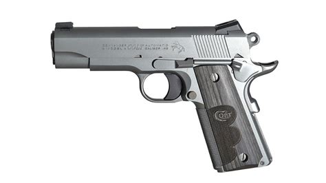 Nra Gun Of The Week Colt Wiley Clapp Stainless Commander Pistol Youtube