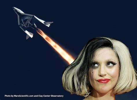 Lady Gaga In Space Pop Star To Sing On Virgin Galactic Rocket Ride Space