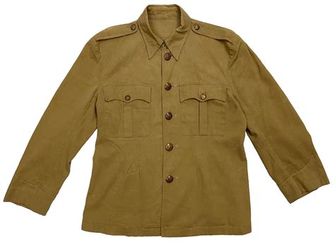 Original British Army Khaki Drill Tunic In Jackets And Coats