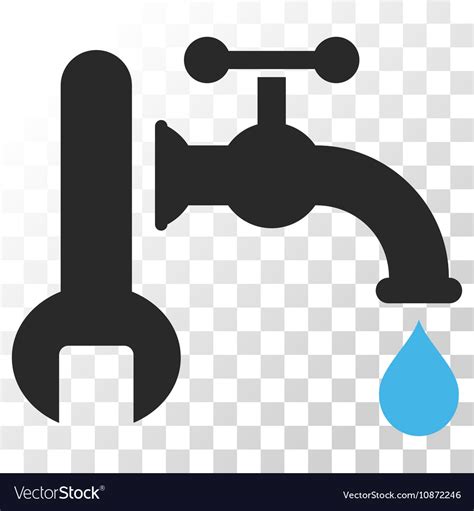 Plumbing Icon Royalty Free Vector Image Vectorstock