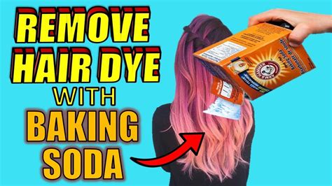 4 Easy Ways To Remove Hair Dye With Baking Soda Youtube