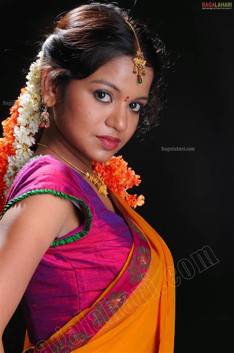 Pictures From Indian Movies And Actress Bhavya Saree