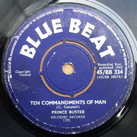 Prince Buster Ten Commandments Of Man Releases Discogs