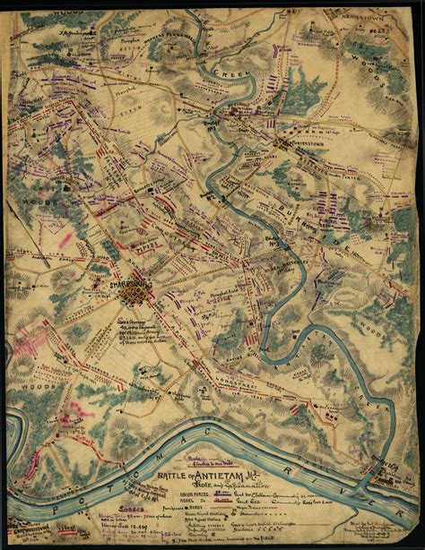 Civil War Maps Maryland Library Of Congress