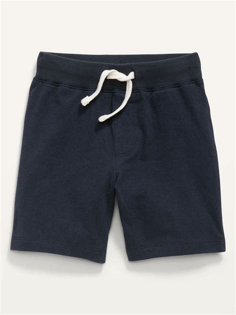 Functional Drawstring Solid Jersey Shorts For Toddler Boys Old Navy