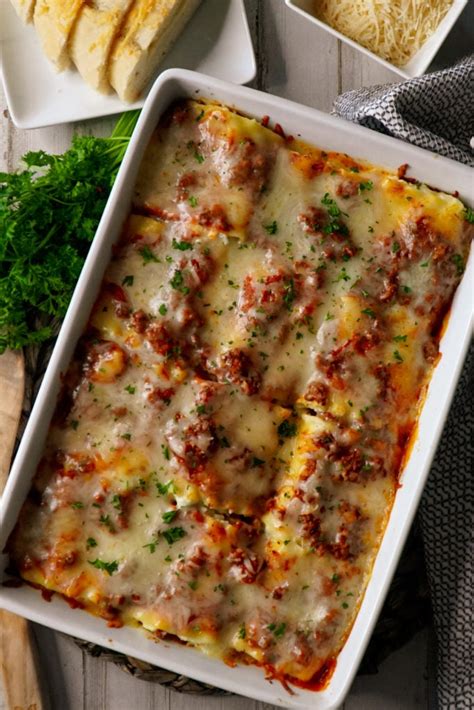 Lasagna Roll Ups Recipe Modern Meal Makeover