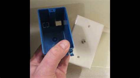Various multimedia features are supported including micro sd cards, usb connectors and external hard drives. Coax Outlet Installation - How To - YouTube