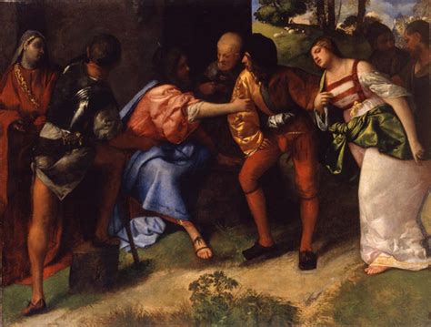 Christ And The Adulteress 1508 10 Titian The Independent The