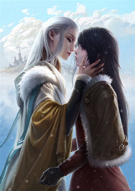 the story of askar almost kissed by 天火 shawn in 2020 fantasy art women fantasy romance art
