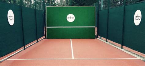 Rebo Tennis Practice Wall Bltsc Has Kents First Rebo Wall No Partner