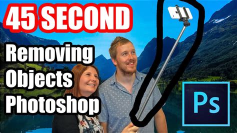 How To Remove Objects And People In Photoshop Cc Fast Tutorial Youtube