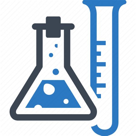 Chemistry Experiment Laboratory Tubes Science Icon