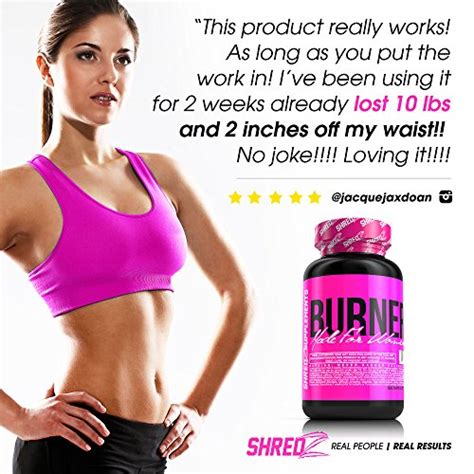 SHREDZ Burner For Women Capsules Month Lose Weight Increase Energy Best Way To Shed
