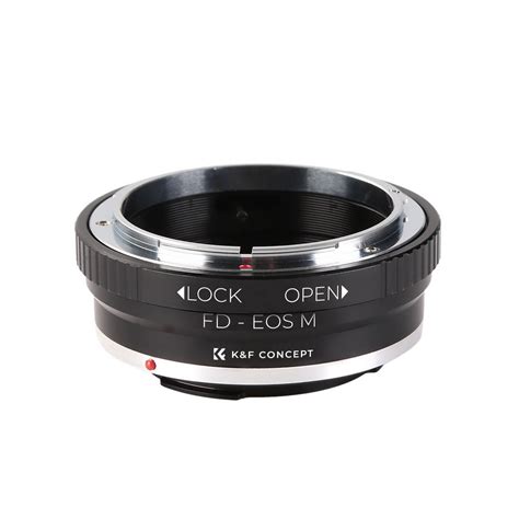 kandf concept m13141 canon fd lenses to canon eos m lens mount adapter kentfaith