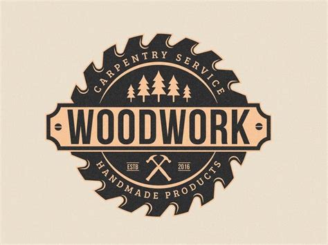 Buy Logo Design Woodwork And Carpentry Logo Custom Logo Online In India