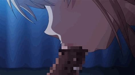 Kisshouji Arisa Kyonyuu Reijou Mc Gakuen Animated Animated  1girl Blonde Hair Blue Eyes