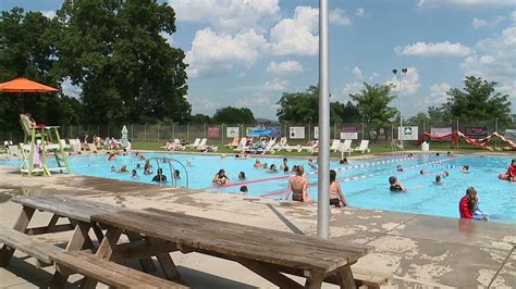 Cooling Off At The Pool In Columbia County