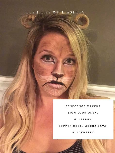 Senegence Halloween Costume Makeup Lioness Lion Look Makeup Guru