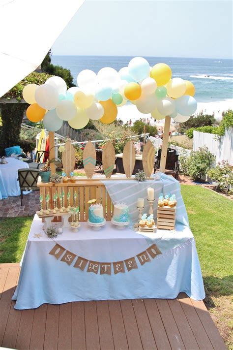 Beach Birthday Party Decorations Beach Party Ideas For Kids Summer