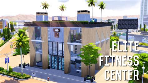Fitness Gym Workout Elite Fitness Center The Sims 4 Stop Motion