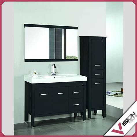 For double vanities, a width range of 60 to 72 inches is standard. vs-7810 black | Wooden chest, Bathroom vanity, Bathroom chest