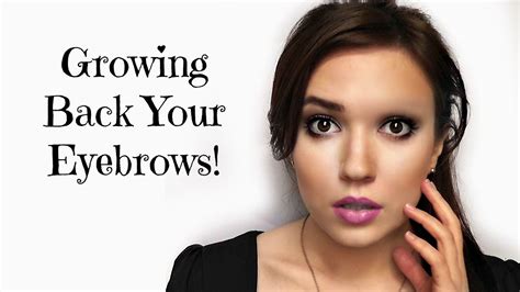 To speed up the growth of your eyebrows, you need to seal in moisture while you sleep. Shaved eyebrow grow back - Excellent porn