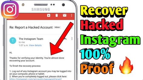 Recover Hacked Instagram Account Without Email And Password New Method