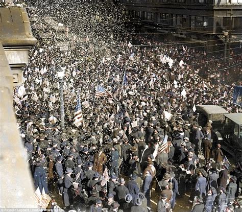 Remembrance Day Wwi Photos Are Colourised For Anniversary Daily Mail