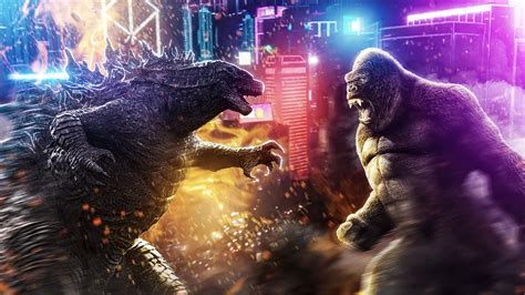Godzilla Vs Kong Wallpaper 4k Godzilla Vs Kong 1080p 2k 4k 5k Hd