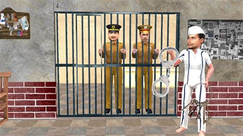 Must Watch New Funny Comedy Video चोर बना पुलिस अधिकारी Jail Thief Became Police Youtube
