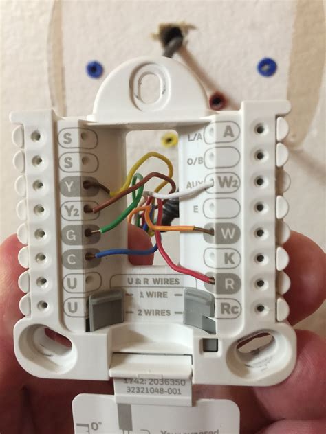 Honeywell 6 wire thermostat wiring diagram. We installed a new theromostat. Honeywell RTH6360 but it is blowing hot air even though the ...