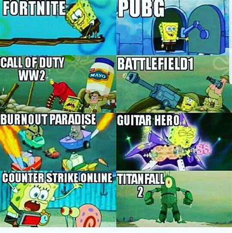 Image Result For Fortnite Memes Funny Spongebob Memes Funny Gaming