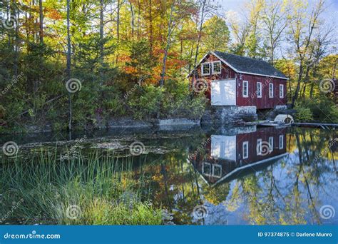 Autumn Mill Stock Image Image Of Countryside Fall Rural 97374875