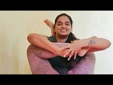 Urmi Pandya Sexy Leg Behind Head Yoga Youtube