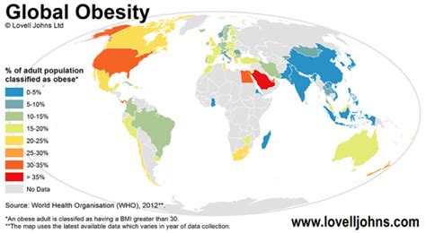 world obesity map lovell johns