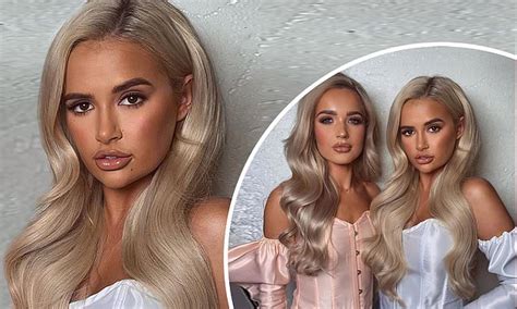 love island s molly mae hague and lookalike friend ella ravenscroft wear matching outfits