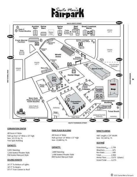Map Of Fairgrounds
