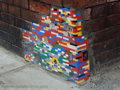 Lego Patch In Brick Wall Brick Wall Lego Brick