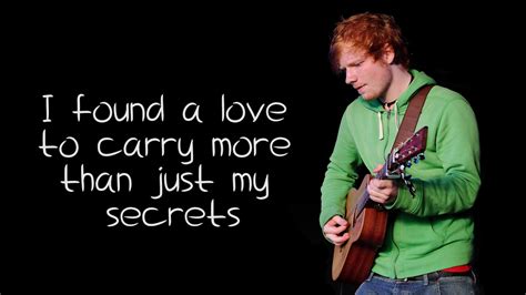 I found a love for me darling, just dive right in and follow my lead well, i found a girl, beautiful and sweet oh, i never knew you were. Ed Sheeran - Perfect (Lyrics) - YouTube