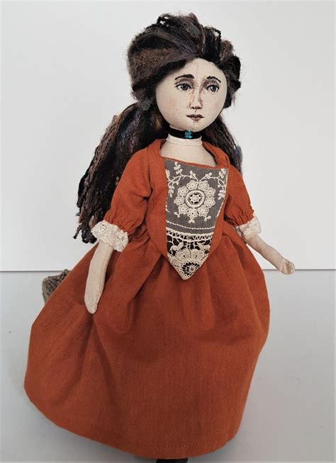 art doll with joints cloth doll named sabrina etsy new zealand art dolls cloth doll clothes