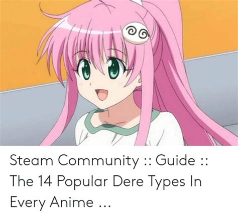 steam community guide the 14 popular dere types in every anime anime meme on me me