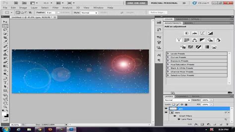 How To Make A Galaxy In Photoshop Youtube